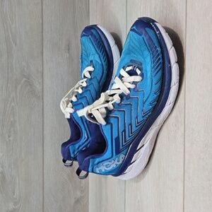 Hoka One One Mens Clifton 4 Athletic Running Sneakers shoes sz 13